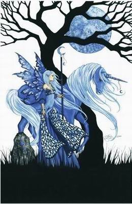 Fantasy oil painting