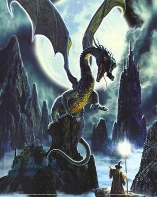 Fantasy oil painting