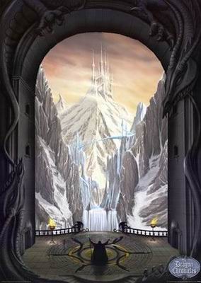 Fantasy oil painting