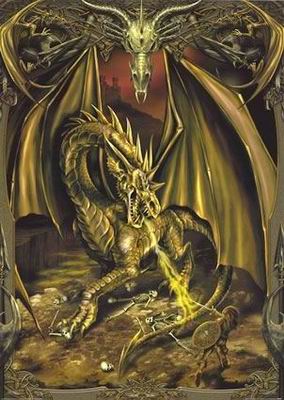 Fantasy oil painting