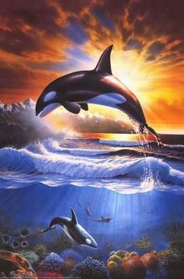 Fantasy oil painting