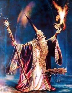 Fantasy oil painting