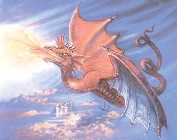 Fantasy oil painting