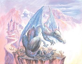 Fantasy oil painting