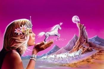 Fantasy oil painting