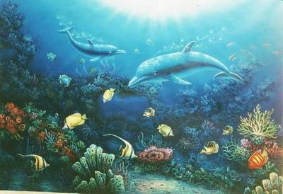 Fantasy oil painting