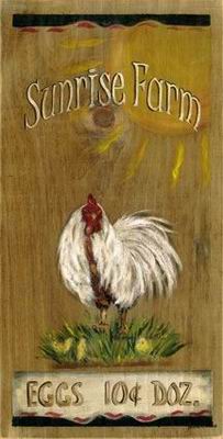 Kitchen oil painting