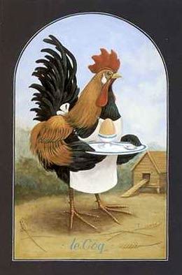 Kitchen oil painting