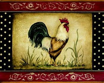 Kitchen oil painting