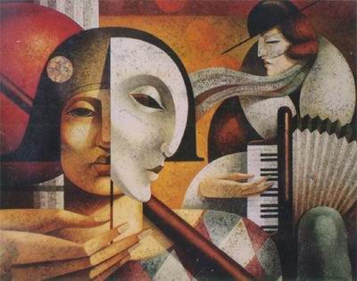 Modern Portrait oil painting