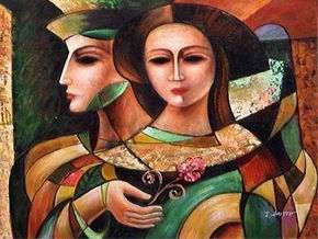 Modern Portrait oil painting