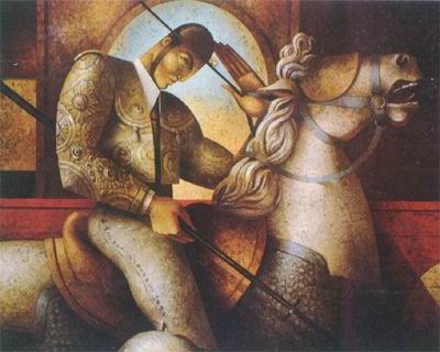 Modern Portrait oil painting