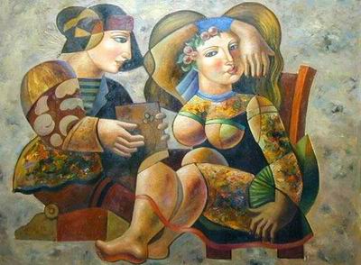 Modern Portrait oil painting