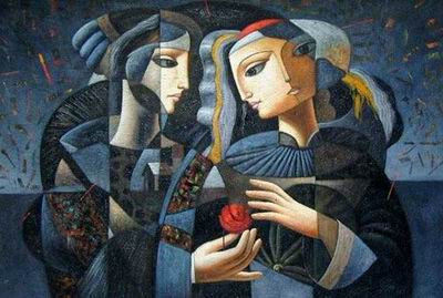 Modern Portrait oil painting