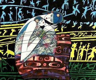 Modern Portrait oil painting