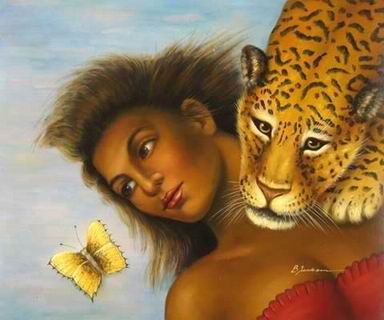 Modern Portrait oil painting