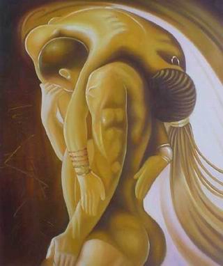 Modern Portrait oil painting