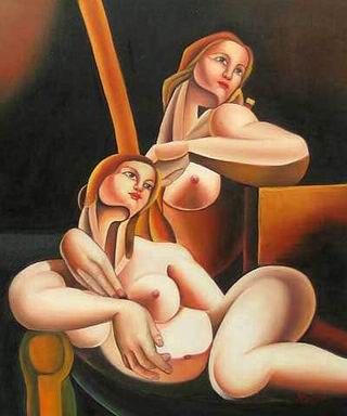 Modern Portrait oil painting