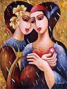 Modern Portrait oil painting