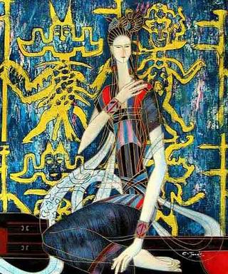 Modern Portrait oil painting