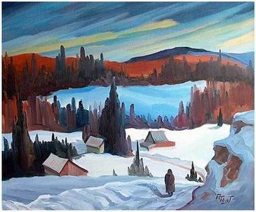 NewImpressionist oil painting