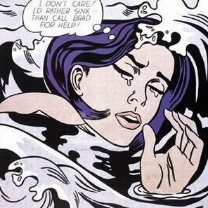 Pop Art oil painting