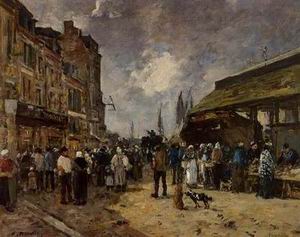 Boudin Eugene oil painting