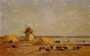 Boudin Eugene oil painting