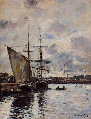 Boudin Eugene oil painting