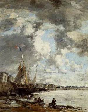 Boudin Eugene oil painting