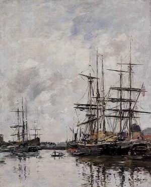 Boudin Eugene oil painting