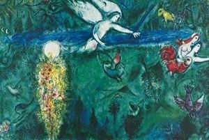 Chagall oil painting