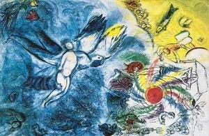 Chagall oil painting