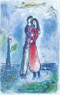 Chagall oil painting