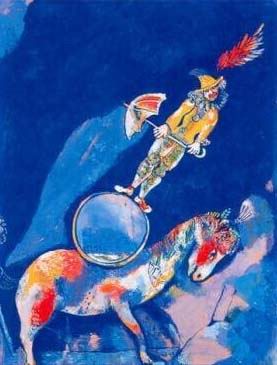 Chagall oil painting