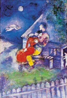 Chagall oil painting