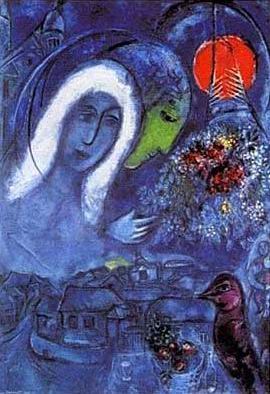 Chagall oil painting
