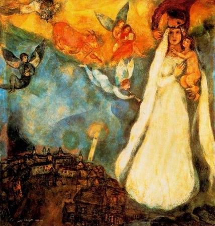 Chagall oil painting