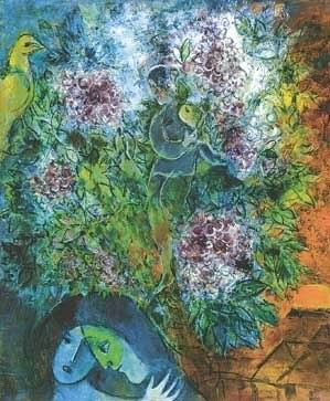 Chagall oil painting