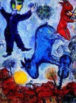 Chagall oil painting