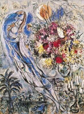 Chagall oil painting