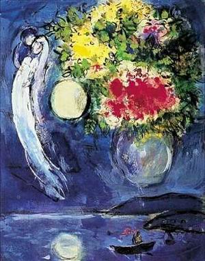 Chagall oil painting