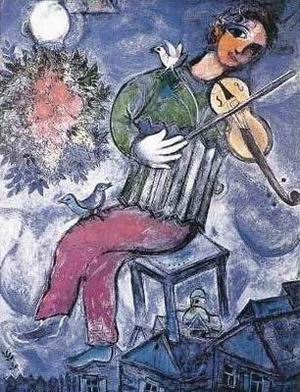 Chagall oil painting