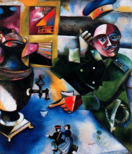 Chagall oil painting