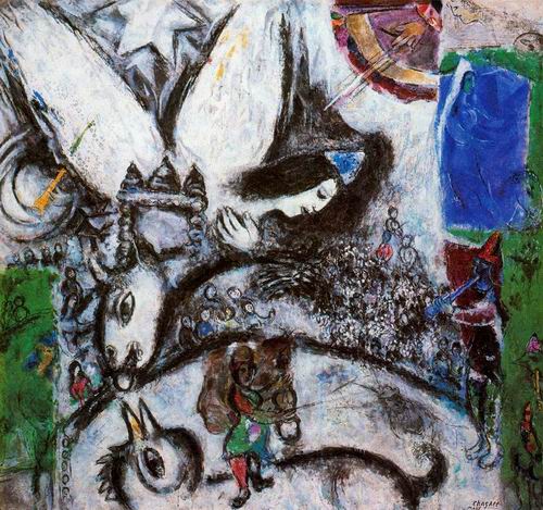 Chagall oil painting