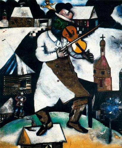 Chagall oil painting