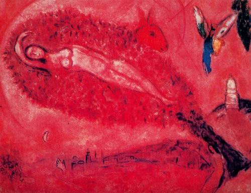 Chagall oil painting
