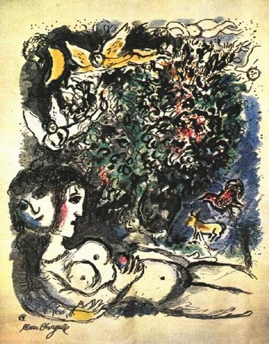 Chagall oil painting