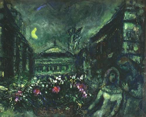 Chagall oil painting