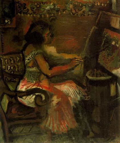 Chagall oil painting